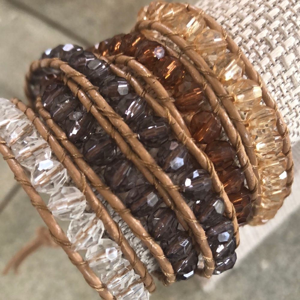 BOHO rap crystal vera gated bracelet/necklace